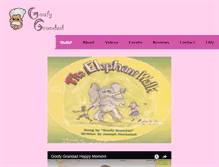Tablet Screenshot of goofygrandad.com
